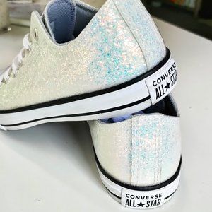 Iridescent Sparkle Chuck Taylors